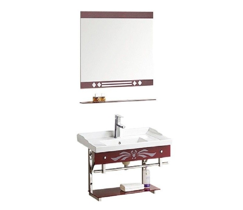 Раковина встраиваемая CeramaLux N 61.5 см белый  NYJ840-60 - 2