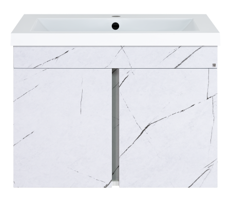 Тумба под раковину Misty Торос 75 белая глянцевая П-Тор01075-0521Пр - 1