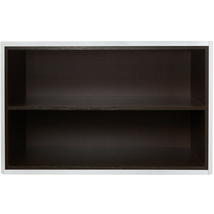 Тумба под раковину открытая Aquaton Брук 80 белый-темное дерево 1A201501BCDF0 - 0