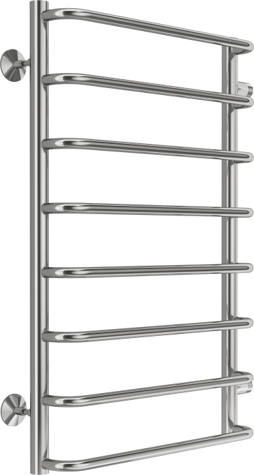 Водяной полотенцесушитель Terminus Стандарт П8 500x800 Хром боковое подключение 4670078530394 - 1