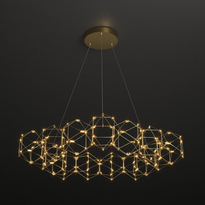 Подвесная люстра Eurosvet Uma 90169/15 медь - 1