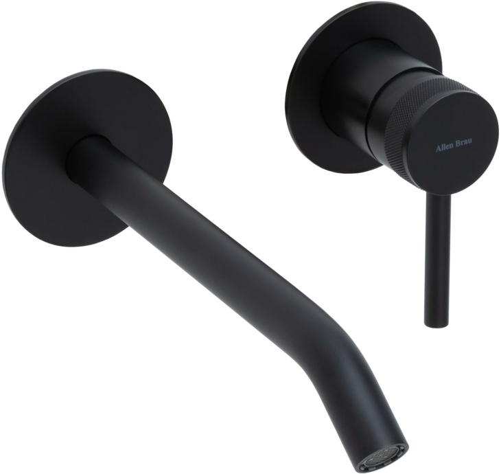 Смеситель для раковины Allen Brau Priority черный матовый 5.31A03-31 - 4