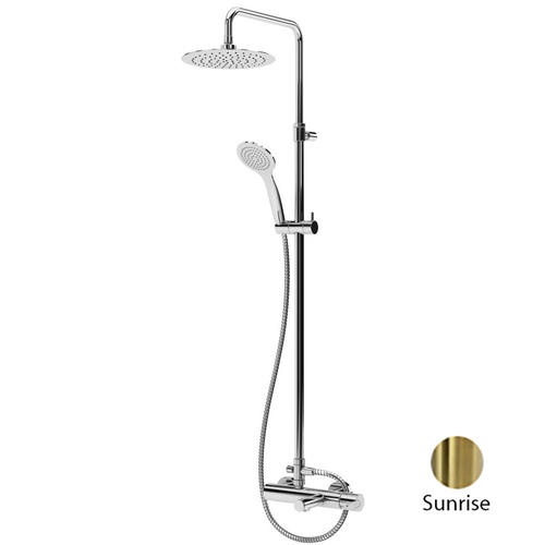 Душевая стойка Cezares Leaf бронза LEAF-CVDA-30-SR - 0