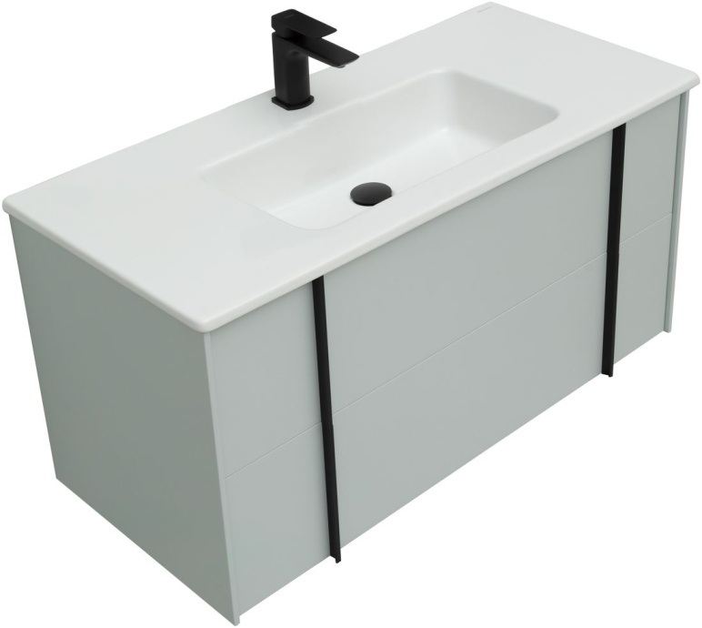 Тумба под раковину Allen Brau Reality 100 светло - зеленый матовый 1.32007.PWM - 1