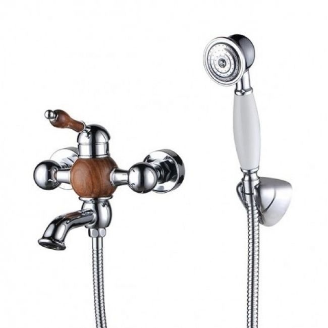 Смеситель для ванны с душем KAISER Wood  61022 - 0