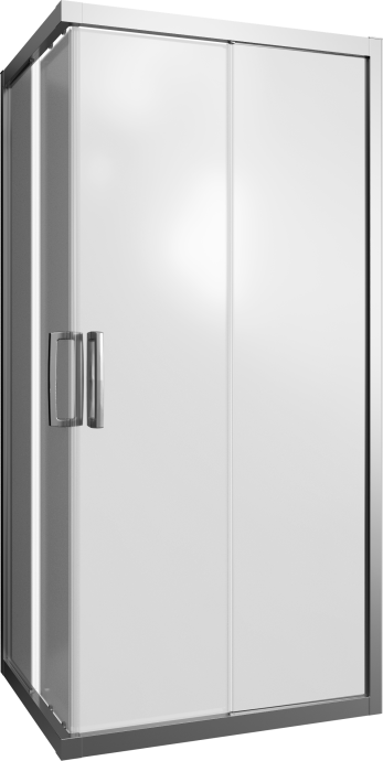 Душевой уголок STWORKI Карлстад DE019RC8090200 90x80 см профиль хром матовый, стекло матовое 3GW122TTKK000 - 4