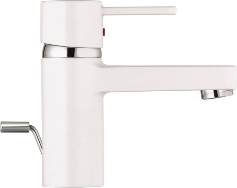Смеситель для раковины Kludi  белый, хром  382509175 - 1