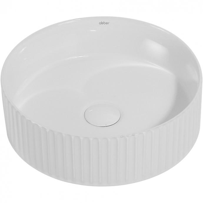 Накладная раковина Abber Bequem 36 белая AC2111 - 0