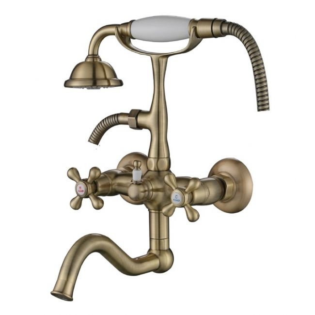 Смеситель Kaiser Carlson Style 44422-1 для ванны с душем - 0