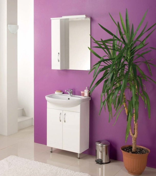 Зеркало-шкаф Aquaton Онда 60 L с подсветкой белый 1A009802ON01L - 6