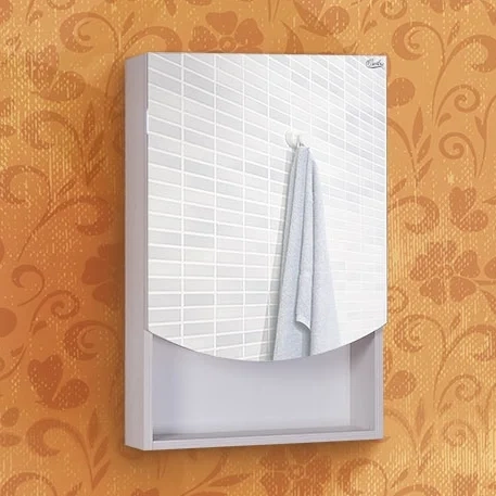 Зеркало-шкаф Onika Селена 45 R белый  204505 - 1