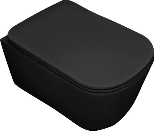 Унитаз подвесной Kerasan Tribeca черный матовый  511431 - 0