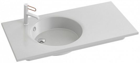 Мебельная раковина Jacob Delafon Odeon Rive Gauche EXAU112-Z-00 100 см - 0