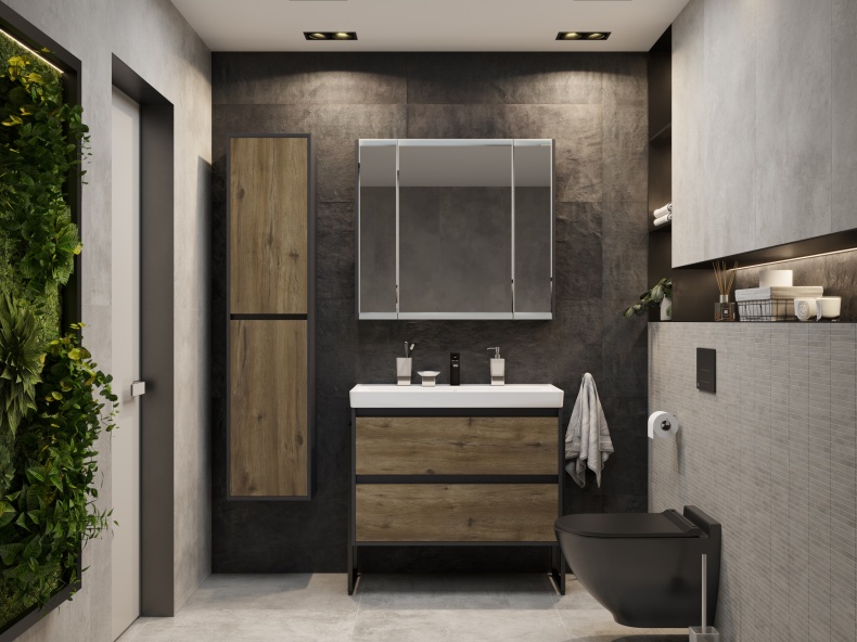 Тумба с раковиной STWORKI Кронборг 90 477832 - 1