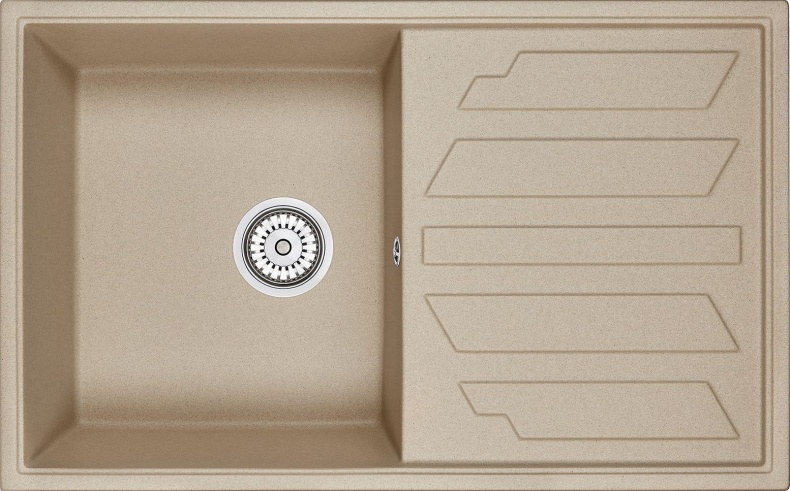 Мойка кухонная Granula GR-8002 песок - 0