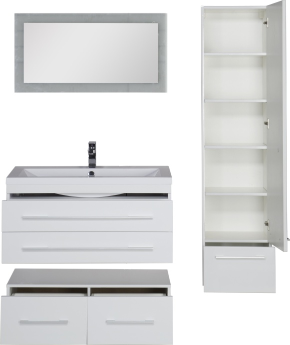 Мебель для ванной Aquanet Нота 90 белая 171492 - 27