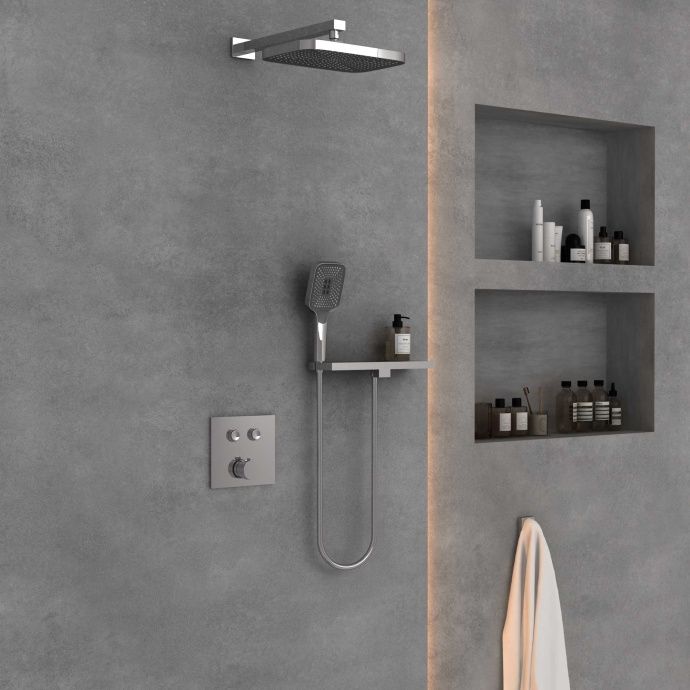 Душевой комплект Vincea с термостатом хром VSFW-4211RCH - 2