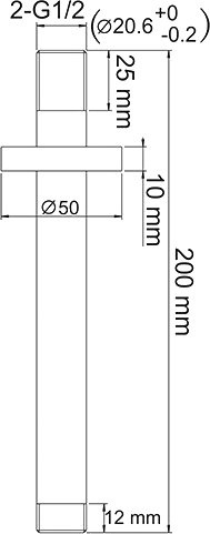 Кронштейн для верхнего душа Wasserkraft Abens A151 - 1