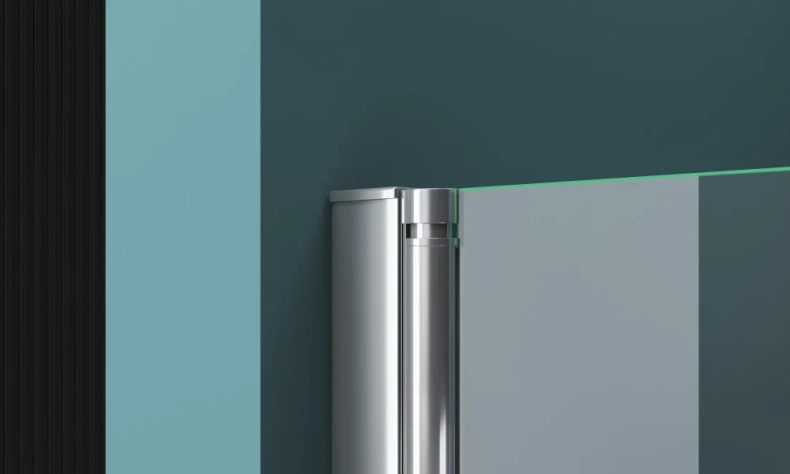 Душевая дверь BelBagno Albano 100х195 профиль хром стекло прозрачное ALBANO-BS-12-100-C-Cr - 6