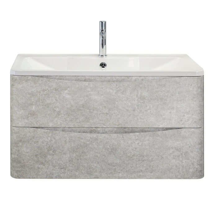 Тумба с раковиной BelBagno Acqua 80 серый - 0