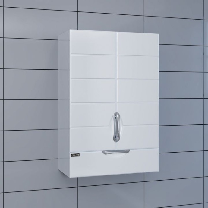 Шкаф СанТа Родос 60x90 с 1 ящиком 406003 - 0