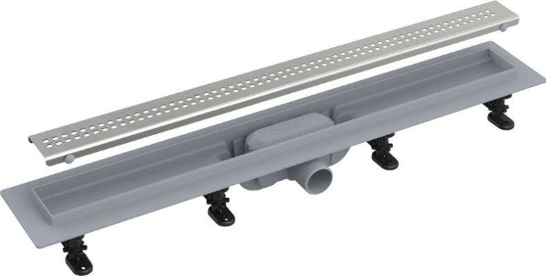 Душевой лоток AlcaPlast APZ9-Simple 550 с решеткой и опорами APZ9-550M - 0