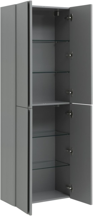 Шкаф пенал Allen Brau Eclipse 60 подвесной серый матовый 1.E1006.PGM - 5