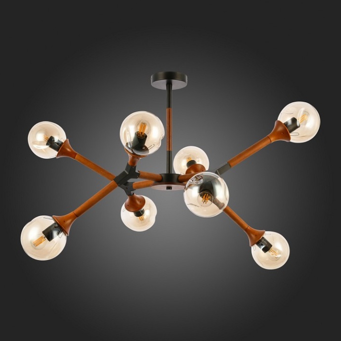 Люстра на штанге EVOLUCE Raquel SLE109402-08 - 1