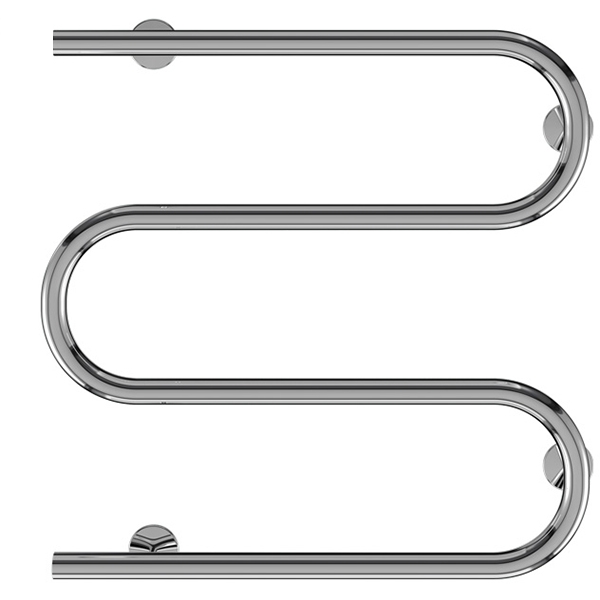 Электрический полотенцесушитель Terminus M-образный 500x500 Хром 4620768883910 - 0