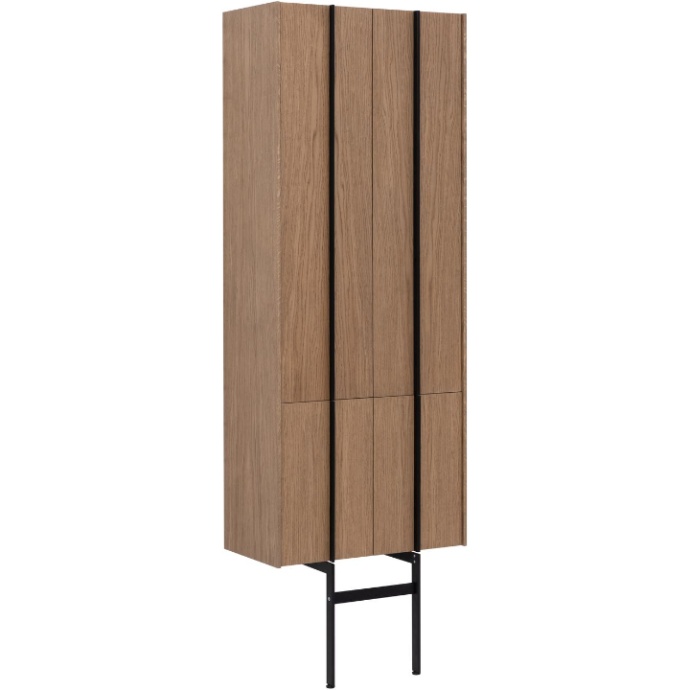 Шкаф пенал Allen Brau Reality 60 подвесной темное дерево 1.32003.NO - 2