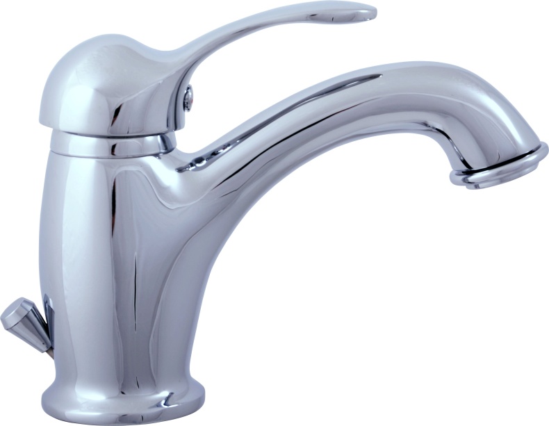 Смеситель для раковины Rav Slezak Labe золото  L027.5KZ - 0