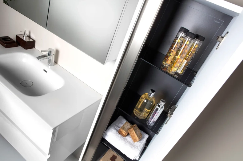 Шкаф-пенал Armadi Art Vallessi 35 подвесной белый глянец 836-W - 2