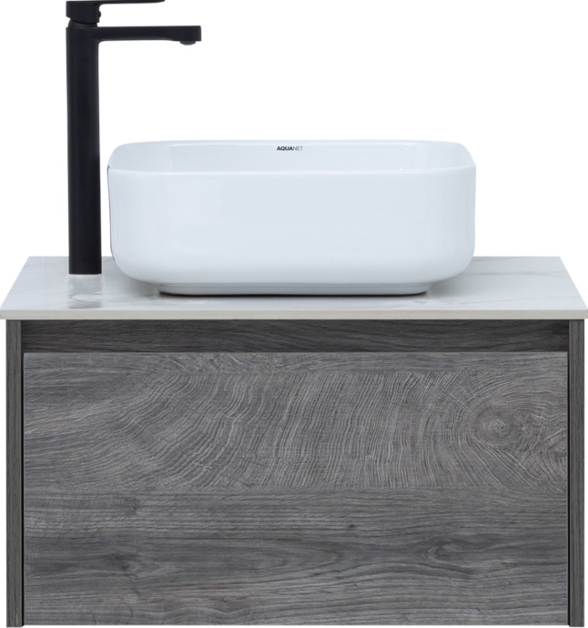 Тумба с раковиной STWORKI Карлстад 60 дуб рошелье, монте тиберио, с отверстием под смеситель в столешнице 425095 - 3