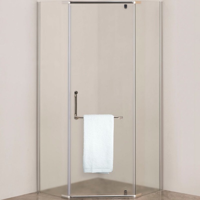 Душевой уголок Agger A03 90х90 хром с поддоном A03-090MCR - 0