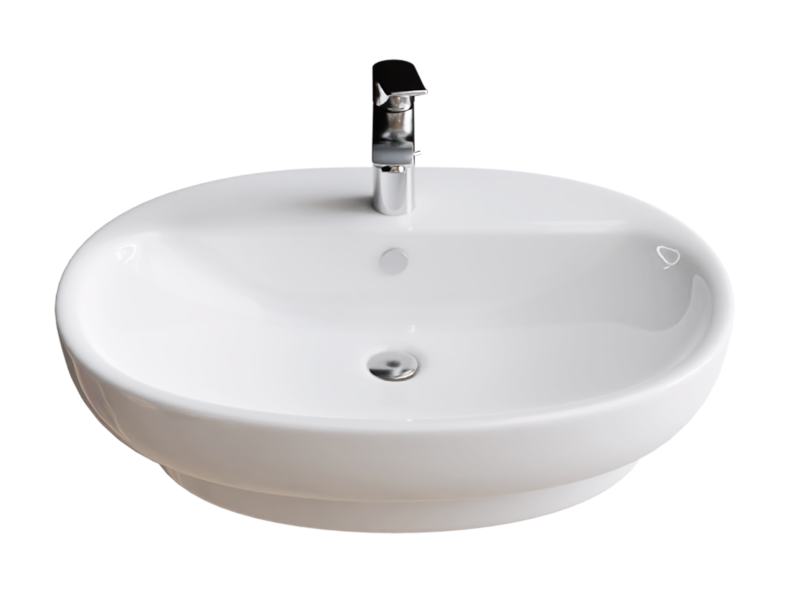 Умывальник мебельный DOPPIA (Доппия)- 65 (ЭкоКерама) 116 - 0