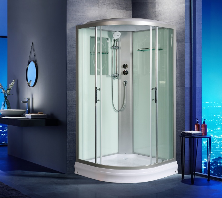 Душевая кабина Weltwasser WW500 WERRA 902 90х90 хром  10000003226 - 1