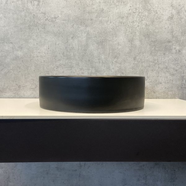  Раковина Comforty 9110 MB матовая черная 00-00002766 - 4