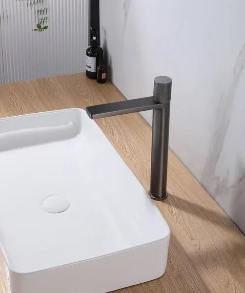 Смеситель для раковины Abber Rund  сталь AF8711NG - 1