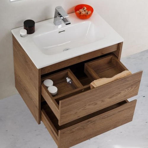 Тумба под раковину BelBagno Kraft 39 60 темное дерево KRAFT 39-600/390-2C-SO-RT - 3