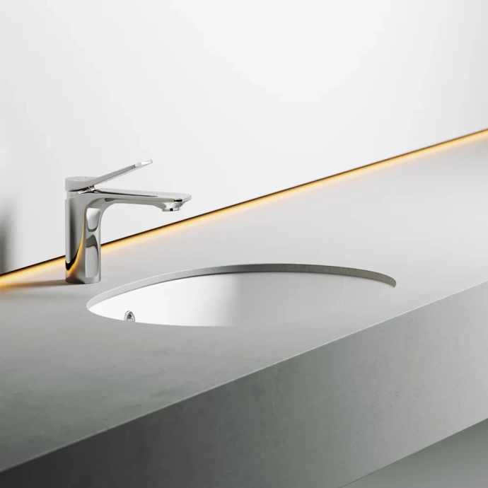 Раковина встраиваемая Ceramica Nova Element 56.5х38.5 белая CN6044 - 2