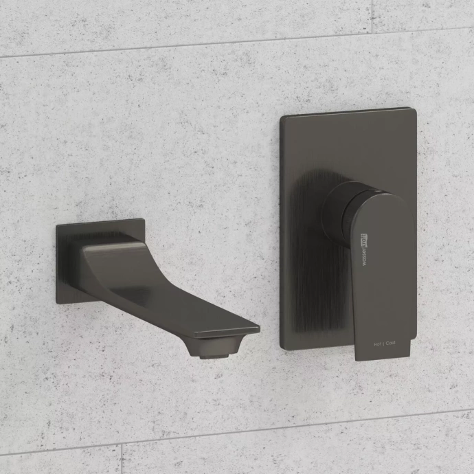 Смеситель для раковины Wasserkraft Wiese никель A84563 - 1