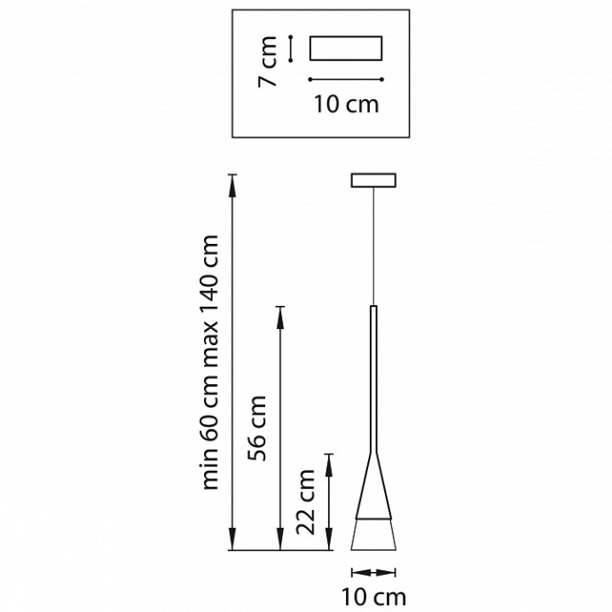Трековый светильник Lightstar Conicita (804117+595007) PRO804117 - 3