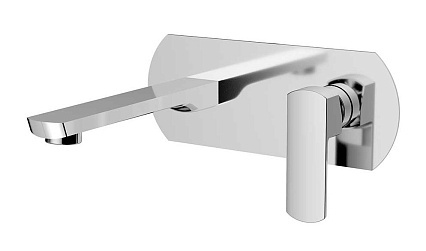 Смеситель для раковины встраиваемый Vincea Next хром VBFW-1N1CH - 0