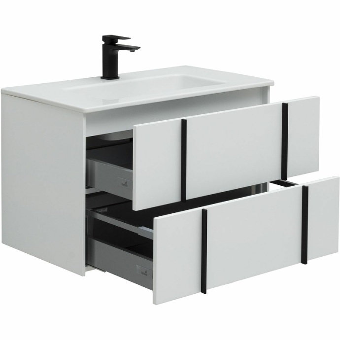 Тумба под раковину Allen Brau Reality 80 белый матовый 1.32005.WM - 6