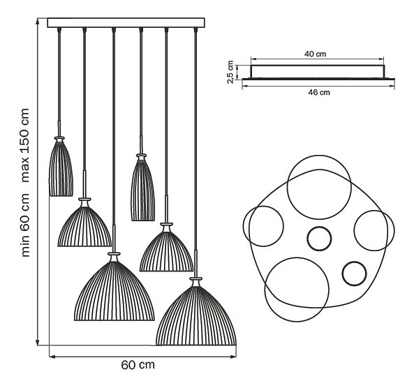 Подвесная люстра Lightstar Simple Light 810 810160 - 1