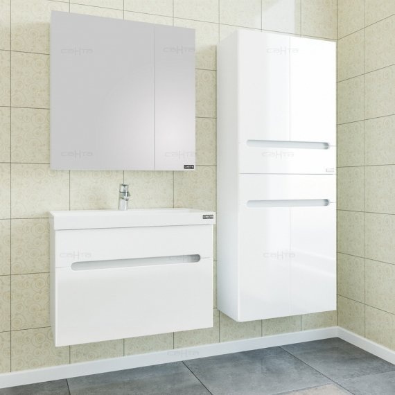 Комплект мебели Санта Лондон 70 белый - 0