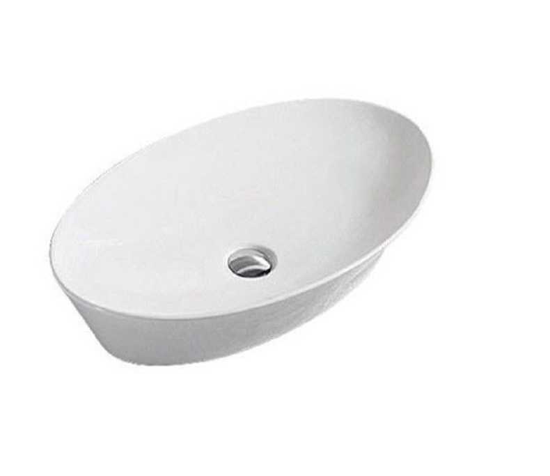 Раковина накладная Ceramalux N 61 белый  9397 - 1