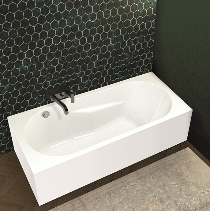 Акриловая ванна Riho Bathtubs Lazy 180x80 R B082001005 - 1