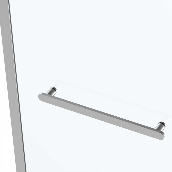 Душевой уголок Vincea Como Soft 150х80 профиль хром стекло прозрачное VSR-1CS8015CL - 3