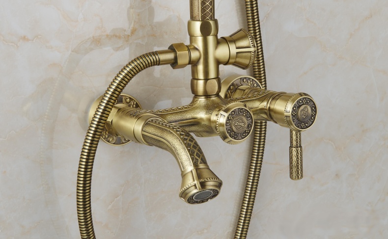 Душевая стойка Zorg Antic A 201DS-BR - 1